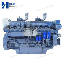 Weichai 8170ZX Series Marine Diesel Engine for Boat And Ship Main Propulsion 441kw - 601kw
