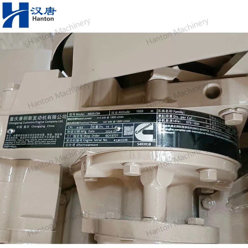 Cummins Diesel Engine NTA855-DM for Marine Auxiliary Generator Set