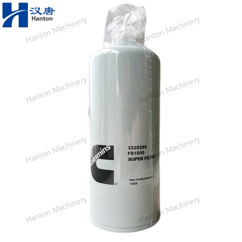 Cummins Fleetguard Fuel Filter 3329289 3889716 3945068 FS1000 for Engine N855 N14 NH220 Series