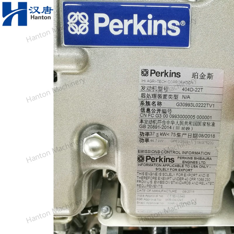 Perkins Diesel Engine 404D-22T for Agriculture Tractor
