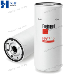 Cummins Fleetguard FF5740 Cellulose Fuel Filter for Weichai Engine WP10 WP13 Series