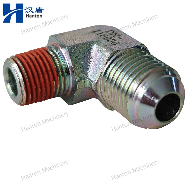 Cummins 116936 Male Adapter Elbow for Engine N855 N14 NH220 Series