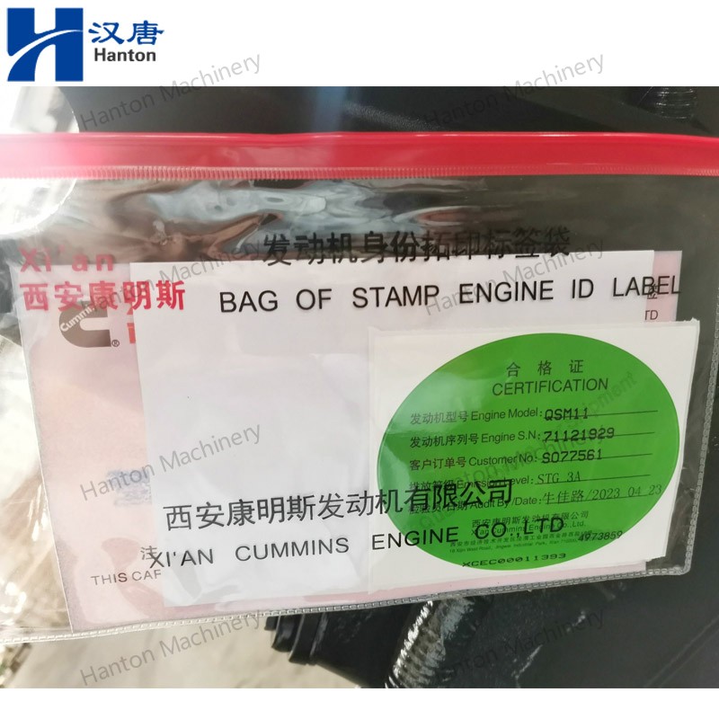 Cummins QSM11-C Series Diesel Engine for Industrial And Construction Equipments