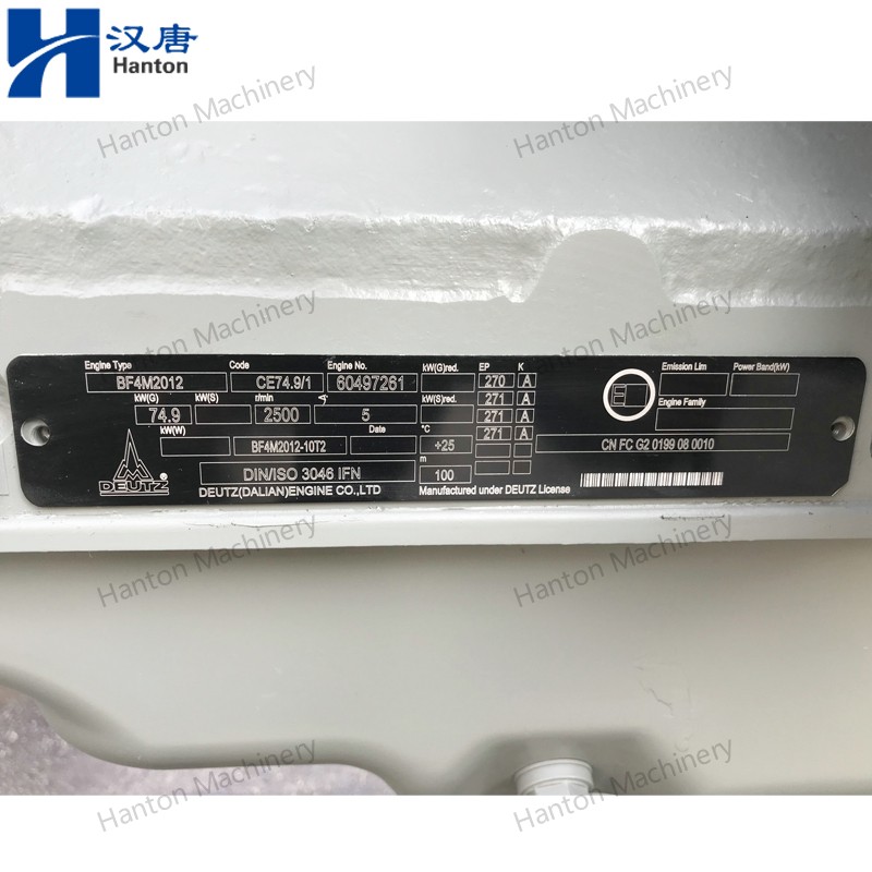 Deutz BF4M2012 Series Diesel Engine for Auto And Industrial Equipments