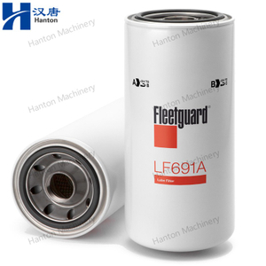 Cummins Fleetguard Lube Oil Filter LF691A for Engine C9 C13 C15 C16 Series