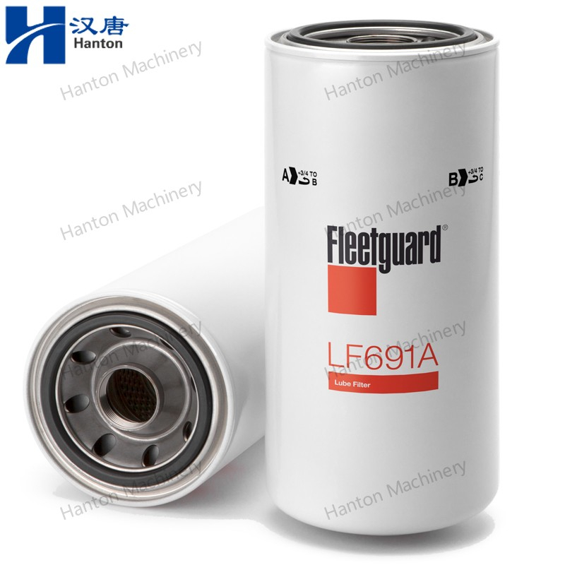 Cummins Fleetguard Lube Oil Filter LF691A for Engine C9 C13 C15 C16 Series