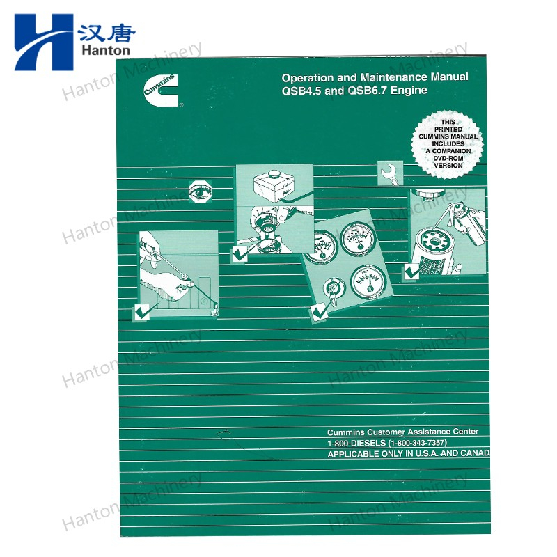 Cummins 4021531 Operation And Maintenance Manual for Engine QSB4.5 QSB6.7 Series