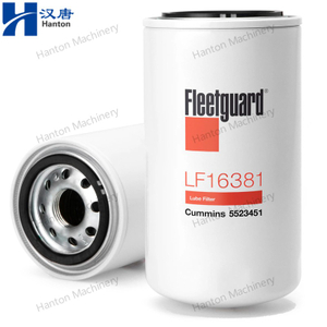 Cummins 5523451 Fleetguard LF16381 Lube Oil Filter for Engine ISZ QSZ Series