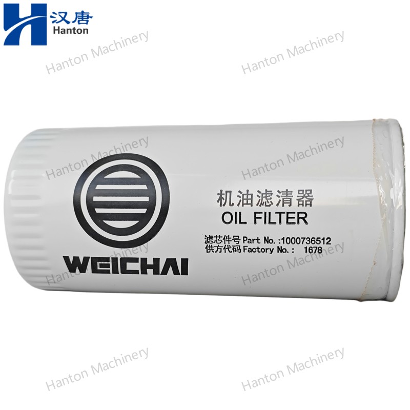 Weichai 1000736512 Lube Oil Filter for Engine WP6 Series