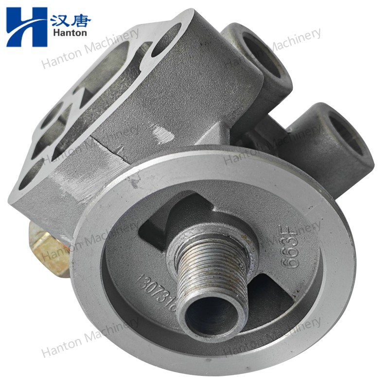 Weichai Oil Filter Head 12273107 for Engine WP4 Series