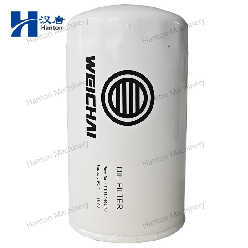 Weichai Oil Filter 1001784548 for Engine WP13C500 Series