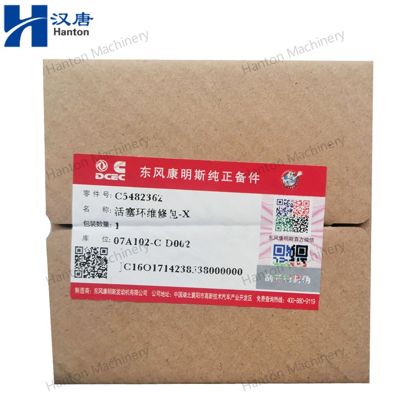 Cummins Piston Ring Set 4955169 5482362 4955251 for Engine ISB6.7 QSB6.7 Series