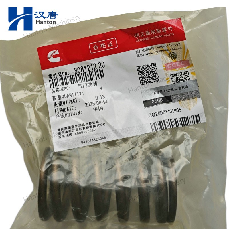 Cummins 3081212 Valve Spring for Engine N855 N14 NH220 Series