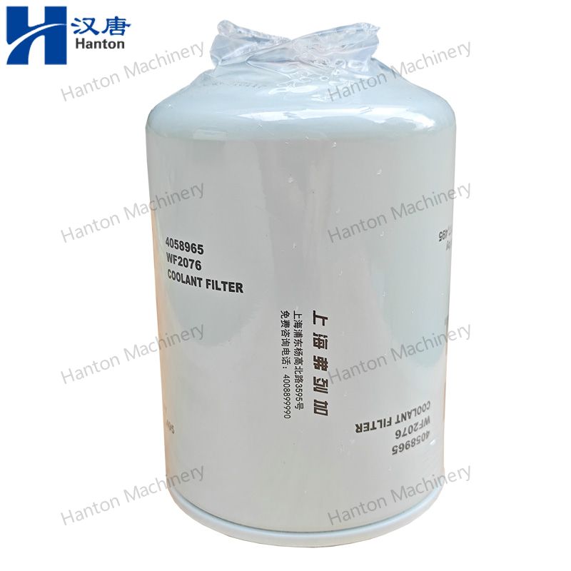 Cummins Fleetguard Water Filter 3310272 3318319 4058965 WF2076 for Engine K19 K38 K50 Series