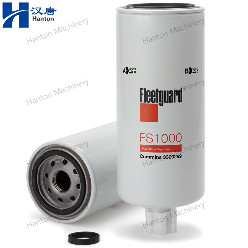 Cummins Fleetguard Fuel Filter 3329289 3889716 3945068 FS1000 for Engine N855 N14 NH220 Series