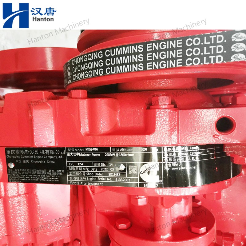 Cummins NT855-P Series Diesel Engine for Water Pump And Fire Pump Driving