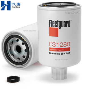 Cummins Fleetguard Fuel Water Separator FS1280 3890706 3903410 3925274 3930942 3935274 4093730 5268934 5296139 for Engine B3.9 B5.9 Series