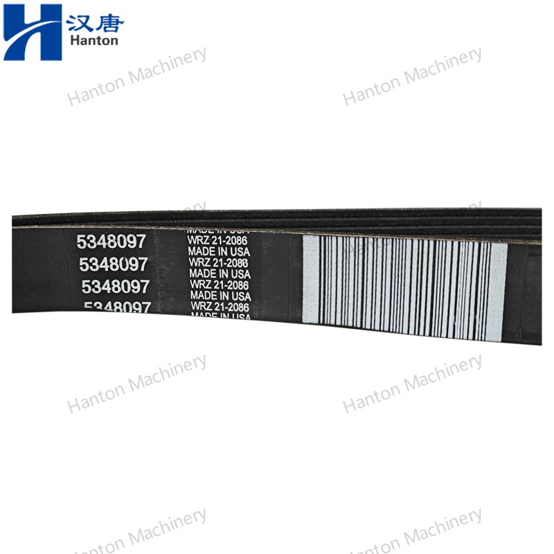 High Quality OEM Belt V Ribbed 5348097 for Cummins Engine ISL QSL Seres