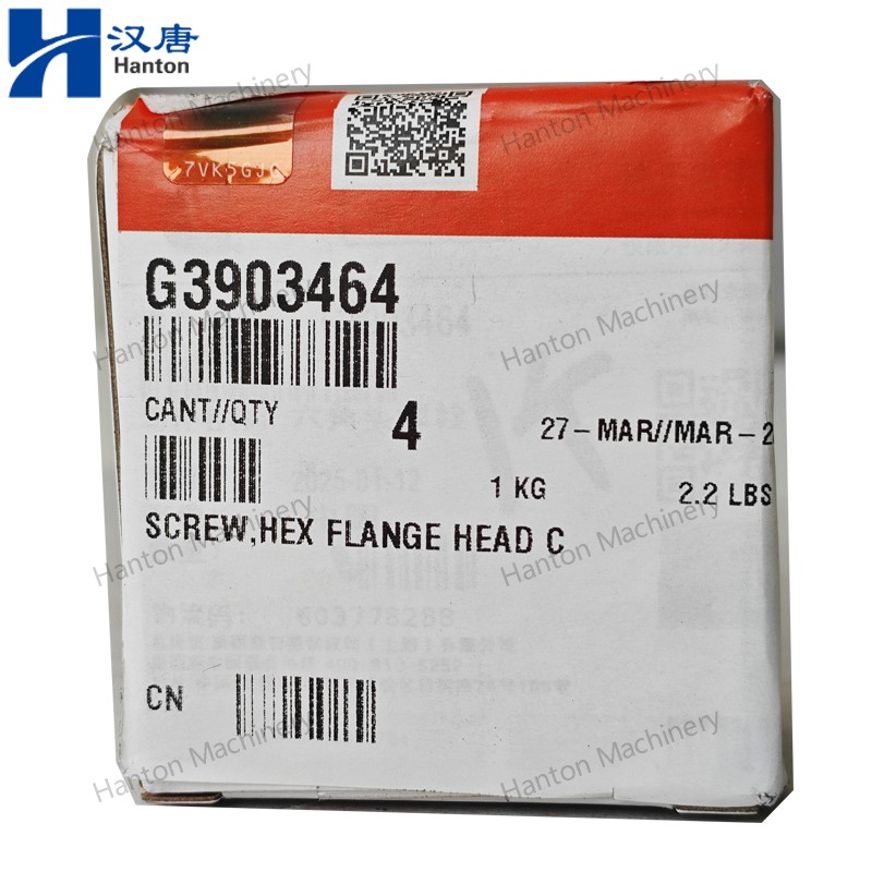 Cummins Hexagon Flange Head Cap Screw 3903464 for Engine ISB QSB ISD Series