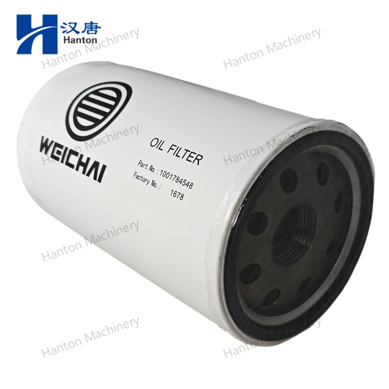 Weichai Oil Filter 1001784548 for Engine WP13C500 Series