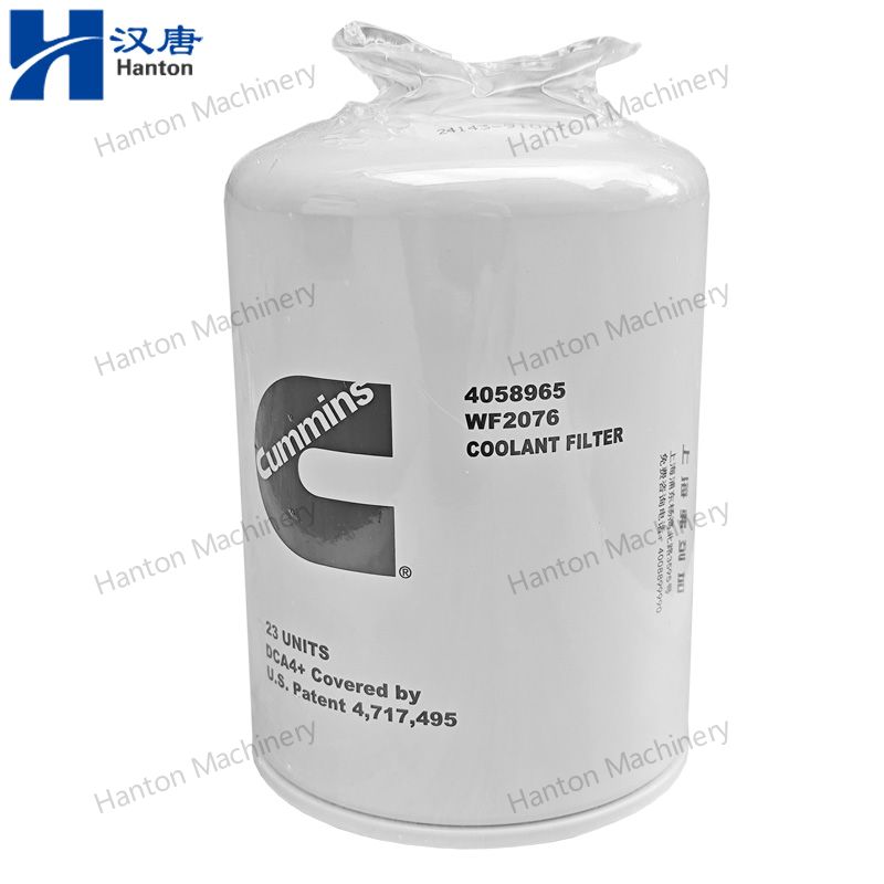 Cummins Fleetguard Water Filter 3310272 3318319 4058965 WF2076 for Engine K19 K38 K50 Series