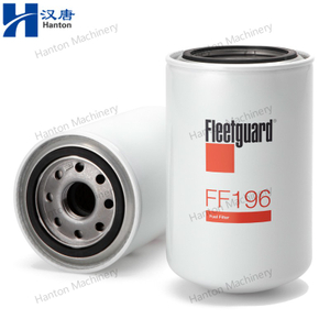 Cummins Fleetguard Fuel Filter Element FF196 for Engine ISM Series